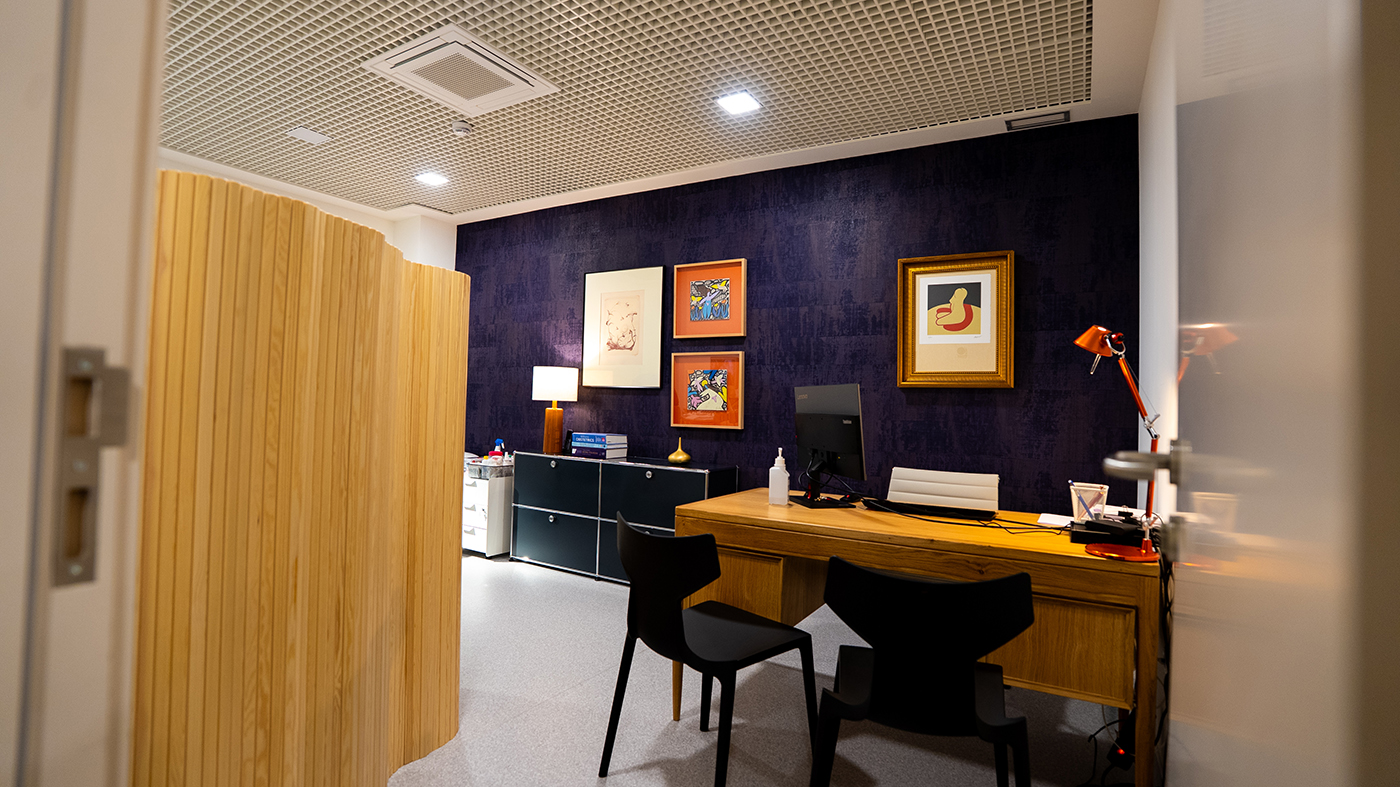 LagoaCentro facilities, reception desk